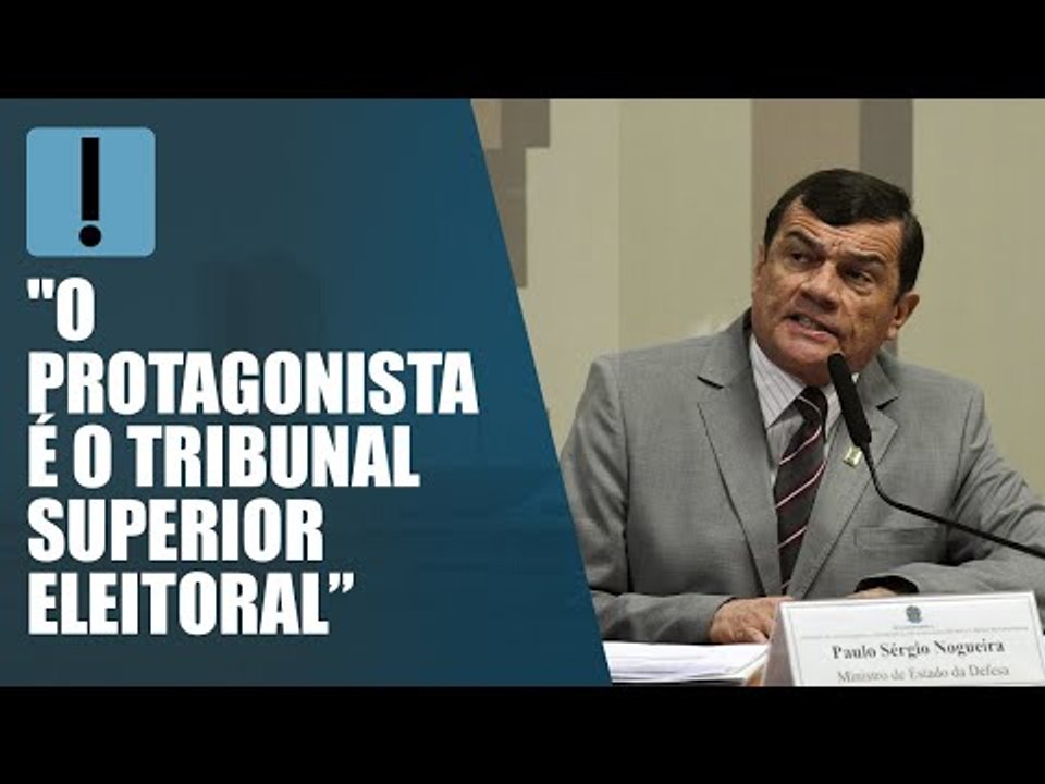 Ministro da Defesa nega tentativa de interferência nas eleições: “Jamais seremos revisores”