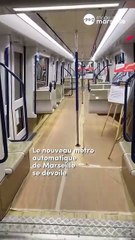 Le nouveau métro automatique de Marseille se dévoile avec les toutes premières rames