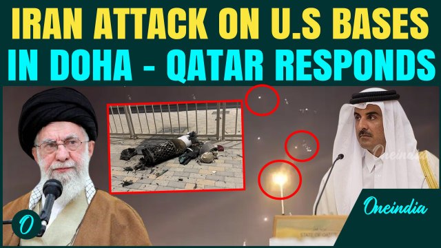 Iranian Missiles Intercepted Near Al Udeid | Doha Slams Tehran, Vows Response |Gulf Tensions Explode
