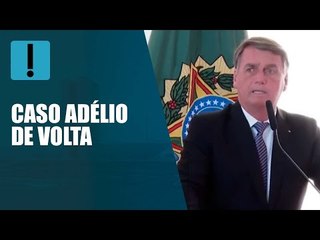 Jair Bolsonaro chama embaixadores para insistir em mandante no caso Adélio