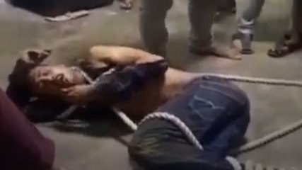 प्रेमिका से मिलने पहुंचा प्रेमी, घरवालों ने पीटा