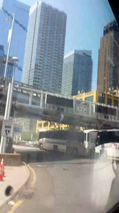 Entrance of Newyork Port Authority Building Bus Stand