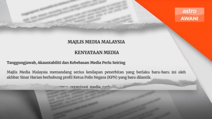 Majlis Media Malaysia bimbang tindakan keras, hukum media