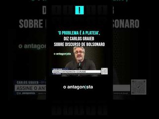 'O problema não foi o conteúdo, mas sim a plateia', diz Graieb, sobre discurso de Bolsonaro #shorts