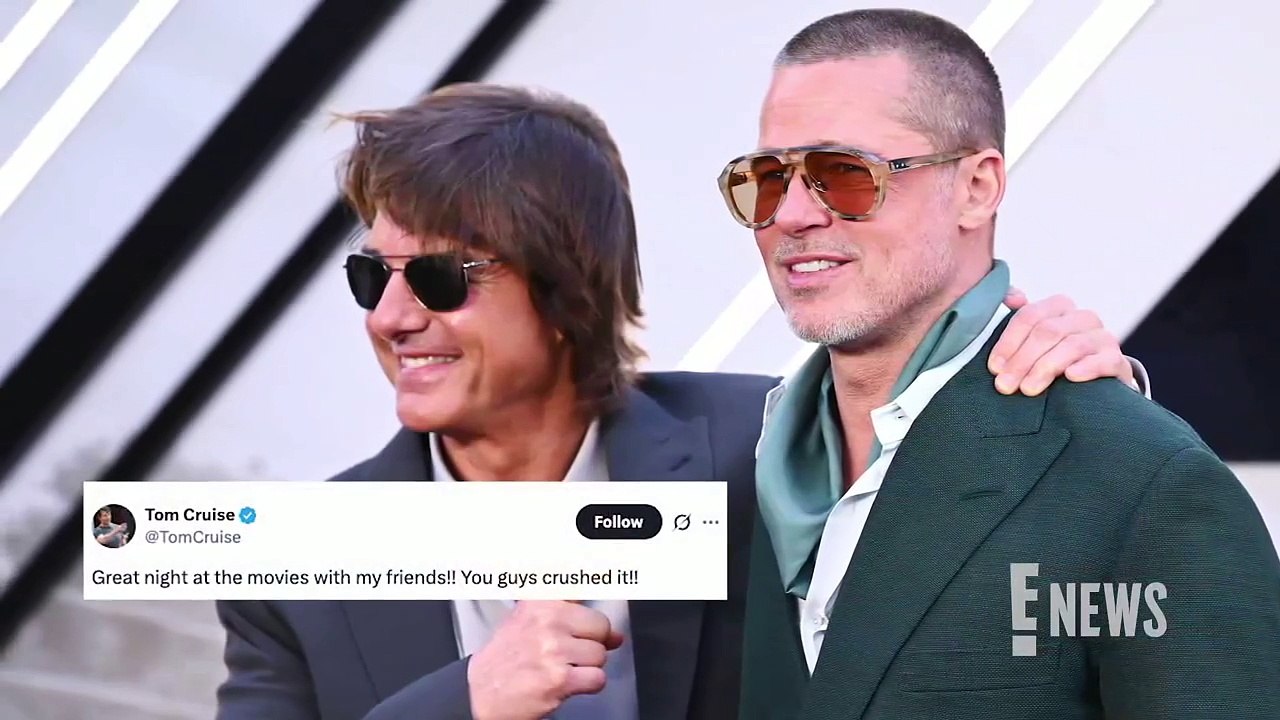 Tom Cruise Speaks Out About Reuniting With Brad Pitt After 24 Years