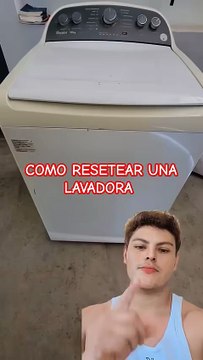 Como resetear una lavadora #viral #parati #fypシ.