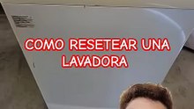 Como resetear una lavadora #viral #parati #fypシ.