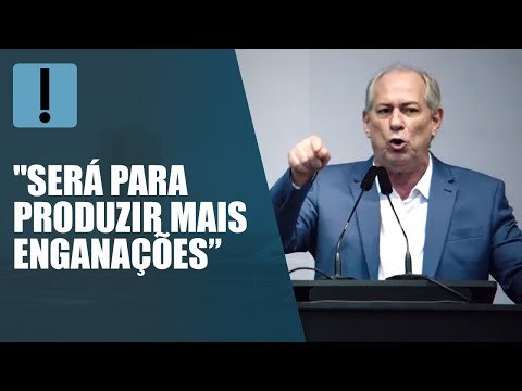 Ciro Gomes critica o PT e diz que os santos são os mesmos , mas estão piores
