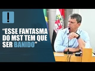 Tarcísio de Freitas diz que "fantasma do MST" tem que ser banido do país