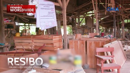 Ilang furniture shops, gumagamit umano ng mga kahoy na galing sa ilegal na pagtotroso? | Resibo
