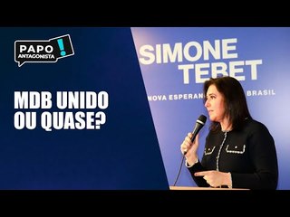 MDB confirma candidatura de Simone Tebet à Presidência da República