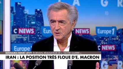 Bernard-Henri Levy : «Ce ne sont pas les Occidentaux qui vont donner des leçons »