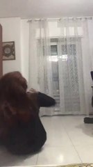 Woman Hits Her Head on Floor While Attempting to Dance on Broken Chair