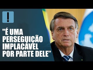 Inquéritos de Moraes são "ilegais e imorais", diz Bolsonaro