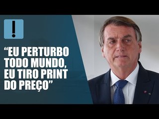 Bolsonaro confirma cobrança pela redução do preço dos combustíveis