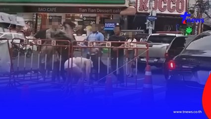 เปิดเหตุการณ์! ต่างชาติเมาจนเกิดความรุนแรงทำร้ายสาวไทยกลางถนน 🚨