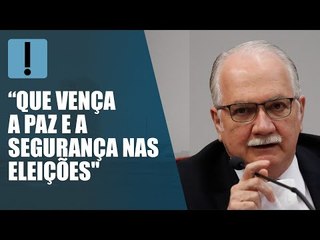 Edson Fachin agradece a Pacheco por discurso "firme" em defesa do sistema eleitoral