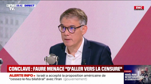 Olivier Faure estime que les Socialistes sont les seuls à pouvoir prendre l'initiative d'une censure du gouvernement