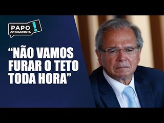 Paulo Guedes: "Sim, violamos teto de gastos, mas com responsabilidade fiscal"