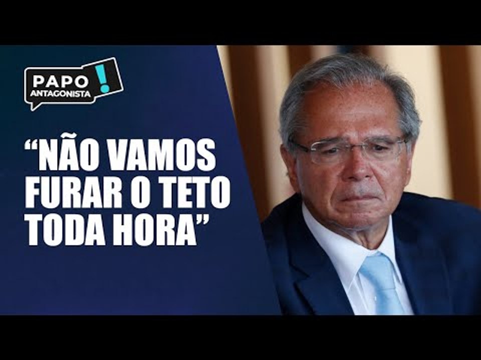 Paulo Guedes: "Sim, violamos teto de gastos, mas com responsabilidade fiscal"