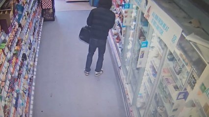 Moment prolific shoplifter nabbed in wave of undercover Met Police sting operations