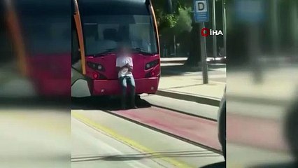 Bursa’da tehlikeli yolculuk