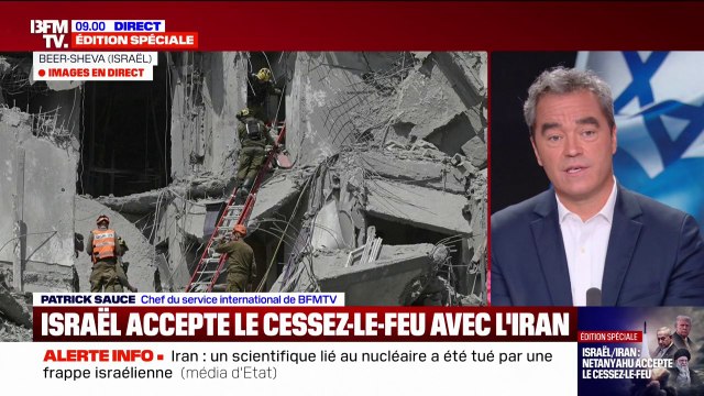 Guerre Israël-Iran: le gouvernement israélien a accepté la proposition américaine de cessez-le-feu bilatéral