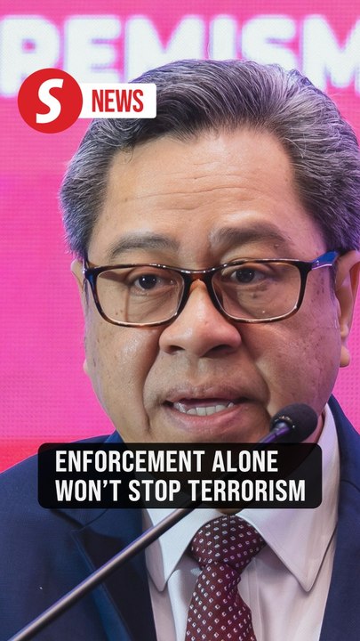 Enforcement alone cannot wipe out terrorism, warns Tok Mat
