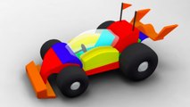 Racing Car Formation | Kids Channel - Fun Cartoon Videos for Kids in 4K HD