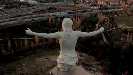 Así es el Cristo más grande del mundo que una asociación quiere construir en Boadilla del Monte
