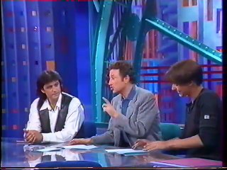 Johnny Hallyday - Présentation de l'album Lorada par Gaël Leforestier (Studio Gabriel, Juin 1995 - France 2)