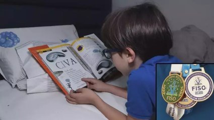 7 yaşında matematikte dünya şampiyonluğunu kazandı