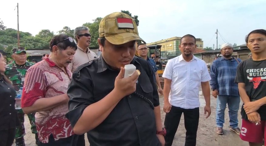 Anggota DPRD Tangsel  Dari Fraksi PSI Tunjukkan Perhatian Penuh dalam Penertiban Lahan
