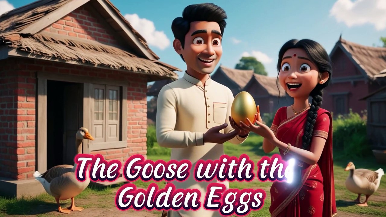 The Goose with the Golden Eggs - Moral Story for Kids _ Short Stories