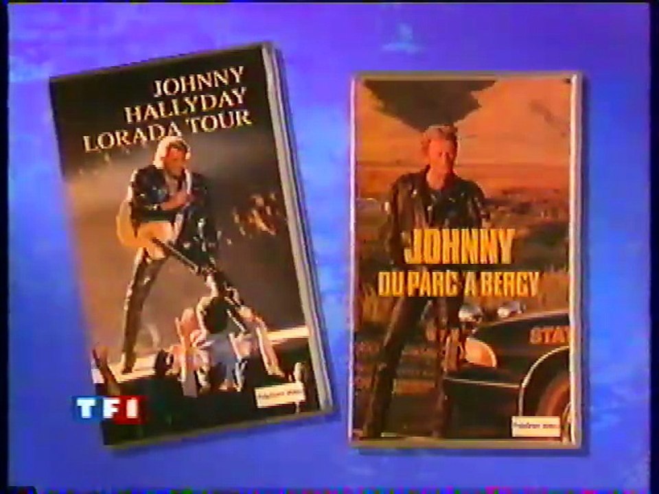 Johnny Hallyday – JT TF1 20H | Sortie VHS du Lorada Tour (11 décembre 1995)