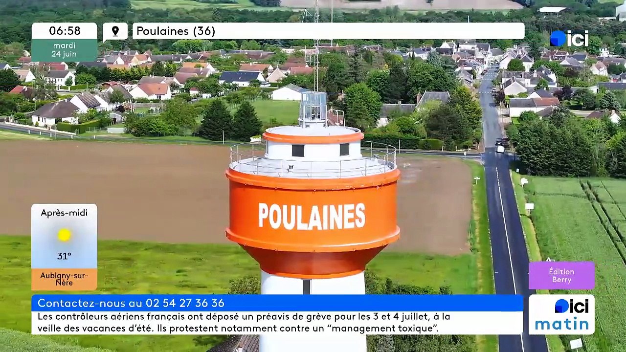 24/06/2025 - ici matin par ici Berry en vidéo