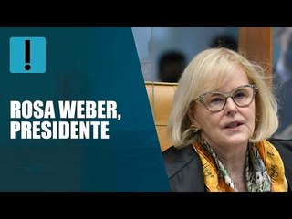 Rosa Weber diz que atuará em favor de “regime democrático” na presidência do STF