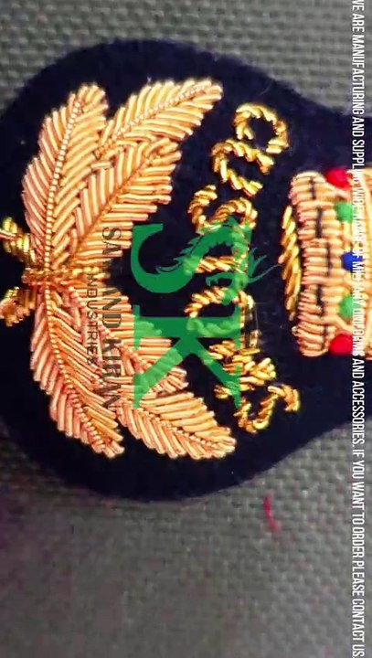 Australian Border Force Badges, Customs Cap Bullion Badge, Hand Embroidered Badge