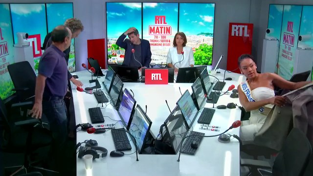 MISS FRANCE - Angélique Angarni-Filopon est l'invitée de RTL Matin