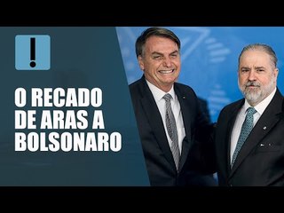 “Afronta à democracia”, diz Aras, sobre possibilidade de Bolsonaro não entregar faixa presidencial