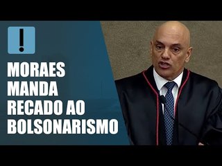 Alexandre de Moraes: "Liberdade de expressão não é liberdade de destruição da democracia"