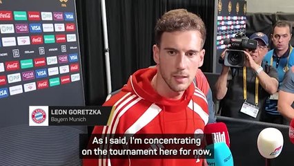 Goretzka quizzed on Manchester United transfer speculation