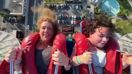 Girls Passing Out | Funny Slingshot Ride Compilation #130