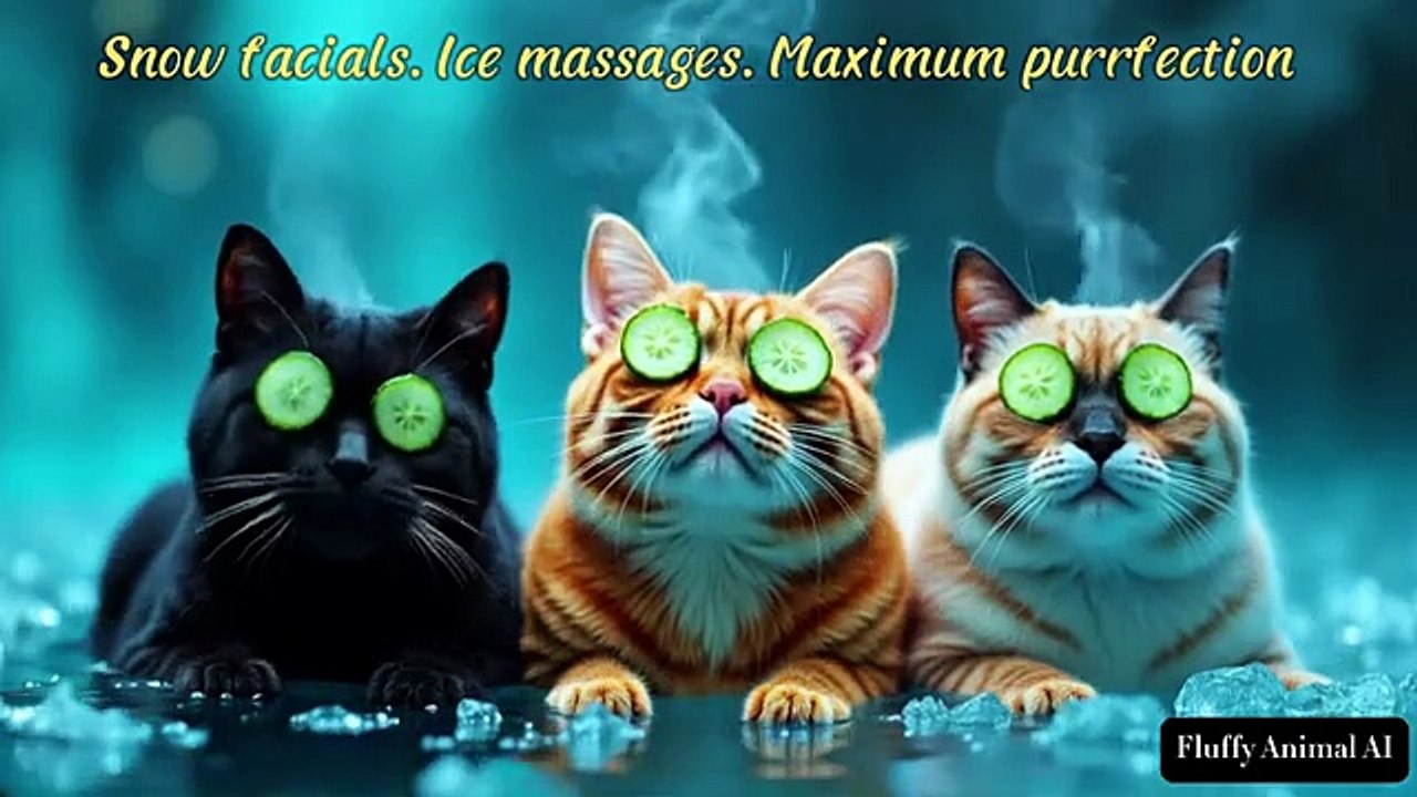 🐾 Fluffy Cats in Lapland: A Cozy AI-Generated Winter Adventure