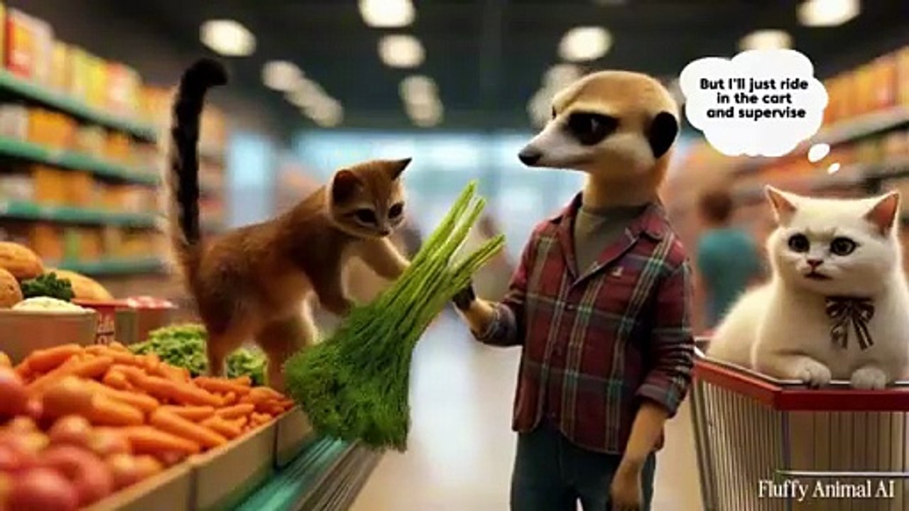 Meerkats & Cats Celebrate New Year’s Eve In The Most Adorable Way!