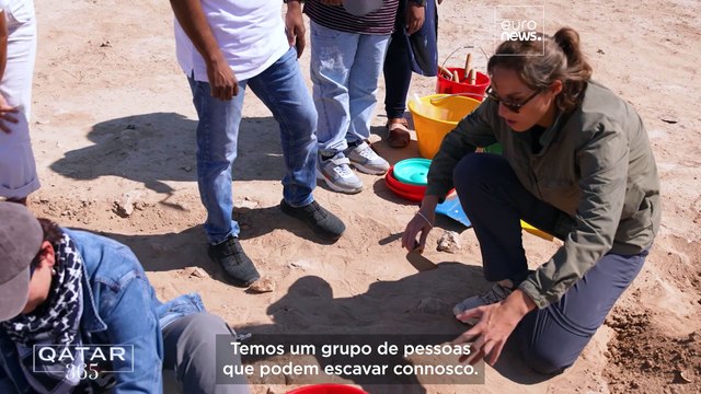 O Qatar 365 limpa o pó dos sítios arqueológicos do país, à procura de tesouros em terra e no mar