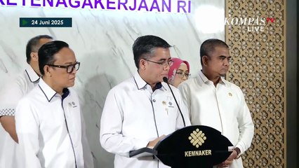 [FULL] Menaker Beberkan Rincian hingga Persyaratan Penerima Bantuan Subsidi Upah Tahun 2025