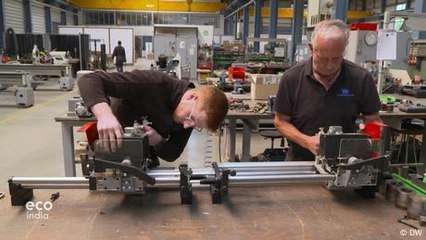 Revamping old German machinery for modern industry