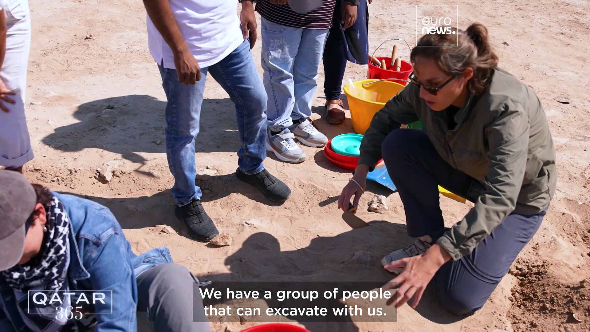 ⁣Qatar 365 dusts off the country’s archaeological sites, looking for treasures on land and at sea