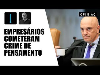 Mario Sabino: "Tudo o que está acontecendo é um completo absurdo", sobre inquéritos do STF